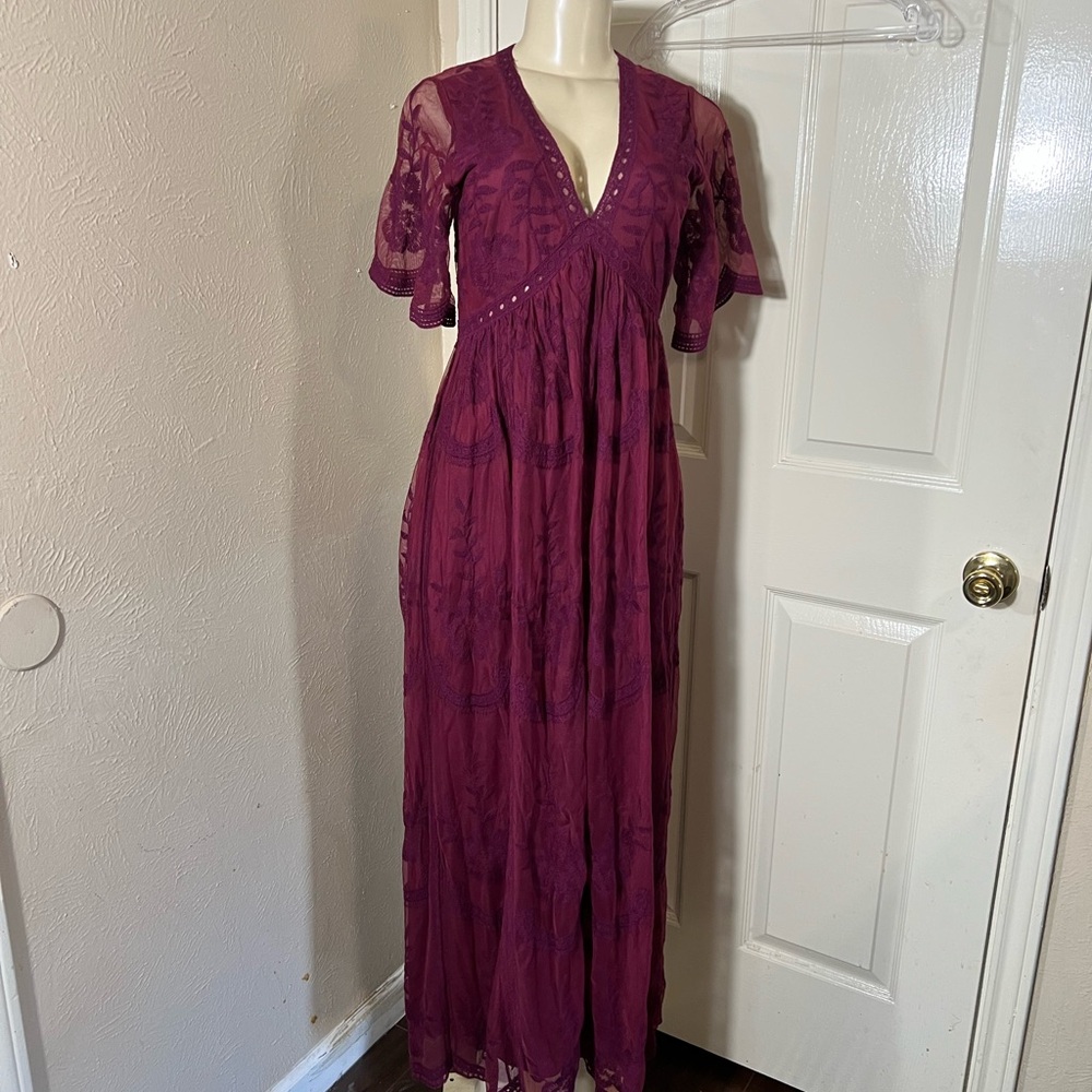 Pinkblush Deep Purple Maxi Dress